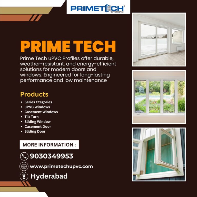 Best UPVC profile suppliers for builders in Hyderabad