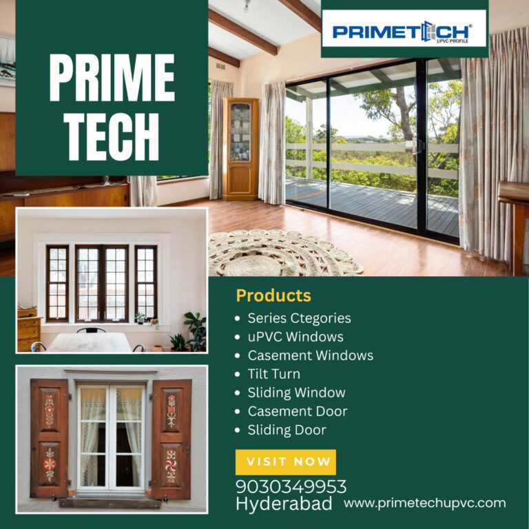 Low-maintenance UPVC profiles for commercial spaces Bangalore