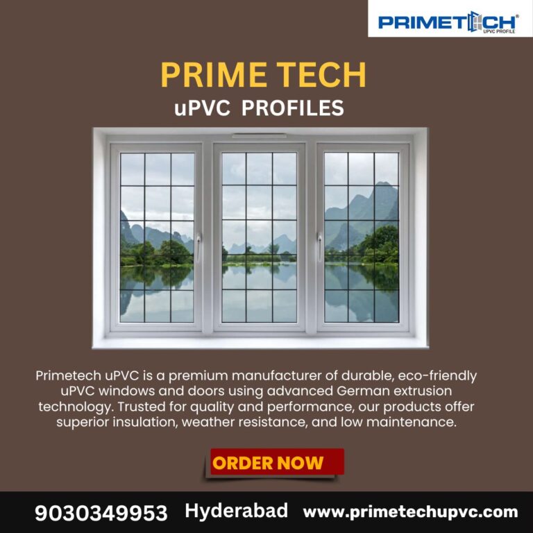 Fire-resistant UPVC window frames Bangalore