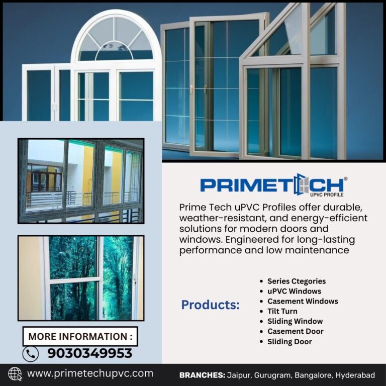 Affordable UPVC windows and doors in Bangalore