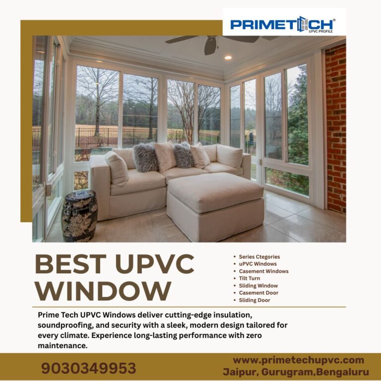 High-rise living in Gurugram demands smart design choices, and selecting the right uPVC doors plays a major role in comfort and safety. From withstanding strong winds to enhancing energy efficiency, uPVC doors are ideal for tall residential towers. Homeowners often search for "best uPVC doors for high-rise apartments in Gurugram" because these doors offer durability, low maintenance, and modern aesthetics. With increasing urban density, choosing doors that balance design and performance has become essential. Prime tech Upvc and the Importance of Structural Strength In high-rise homes, doors must handle pressure differences, heavy usage, and long-term wear. uPVC doors are known for their robust profiles and reinforced frames, making them suitable for tall buildings. Options such as sliding doors, casement doors, and balcony doors provide flexibility while ensuring safety. Many residents look for "wind-resistant uPVC doors for tall buildings" to ensure stability during extreme weather. The right installation also improves durability and thermal performance. Prime tech Upvc for Energy Efficiency and Sound Insulation One of the biggest advantages of uPVC doors is their ability to enhance energy efficiency. In Gurugram’s climate, maintaining indoor temperatures is crucial. uPVC doors help reduce heat transfer and improve insulation, lowering energy costs. They also offer excellent sound insulation, which is vital in busy urban surroundings. This makes them ideal for homeowners searching for "energy efficient uPVC doors for high-rise homes" that support a quieter and more comfortable lifestyle. Prime tech Upvc Design Choices for Modern High-Rise Living Aesthetic appeal matters just as much as performance. uPVC doors come in various colors, finishes, and glass options to suit modern interiors. Whether it’s a sleek sliding system or a classic casement style, the design should complement the apartment layout. Residents often prefer "modern uPVC door designs for Gurugram apartments" that blend functionality with contemporary architecture while maximizing natural light. Prime tech Upvc Safety, Maintenance, and Long-Term Value Safety is a top concern in high-rise homes. Multi-point locking systems and strong frames make uPVC doors highly secure. They are also resistant to corrosion, moisture, and pollution, ensuring long-term value. With minimal maintenance requirements, these doors remain cost-effective over time. Many homeowners prioritize "low maintenance uPVC doors for high-rise homes" to enjoy hassle-free living while maintaining property value.