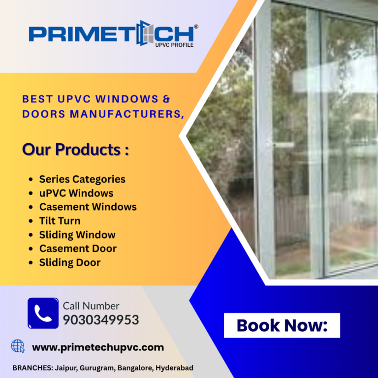 Dust-Proof uPVC Windows: Ideal for Jaipur's Environment