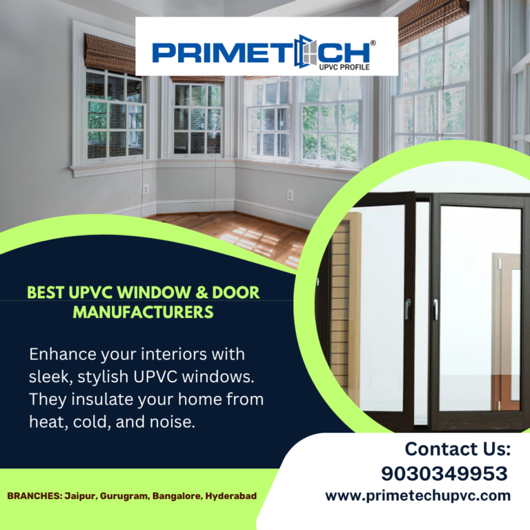Affordable UPVC windows Bangalore | PrimeTech UPVC