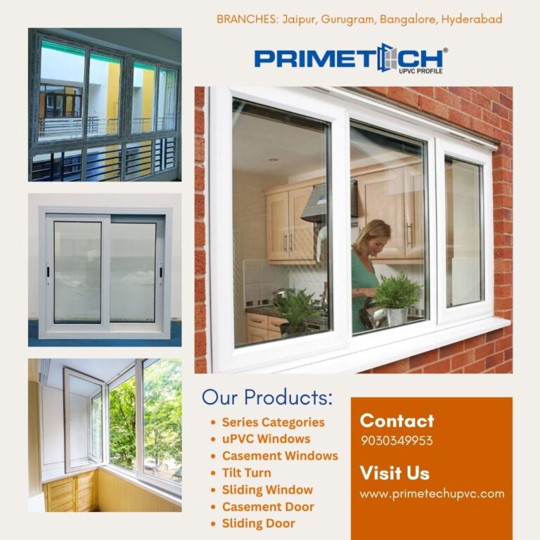 Choosing Between Sliding and Casement uPVC Windows in Jaipur