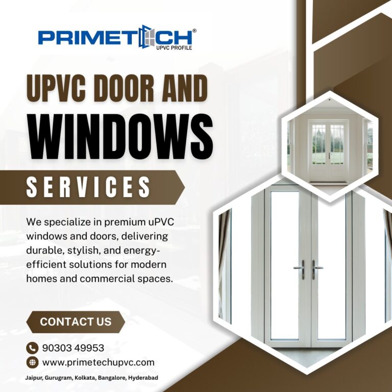 High-quality UPVC profiles for homes in Bangalore