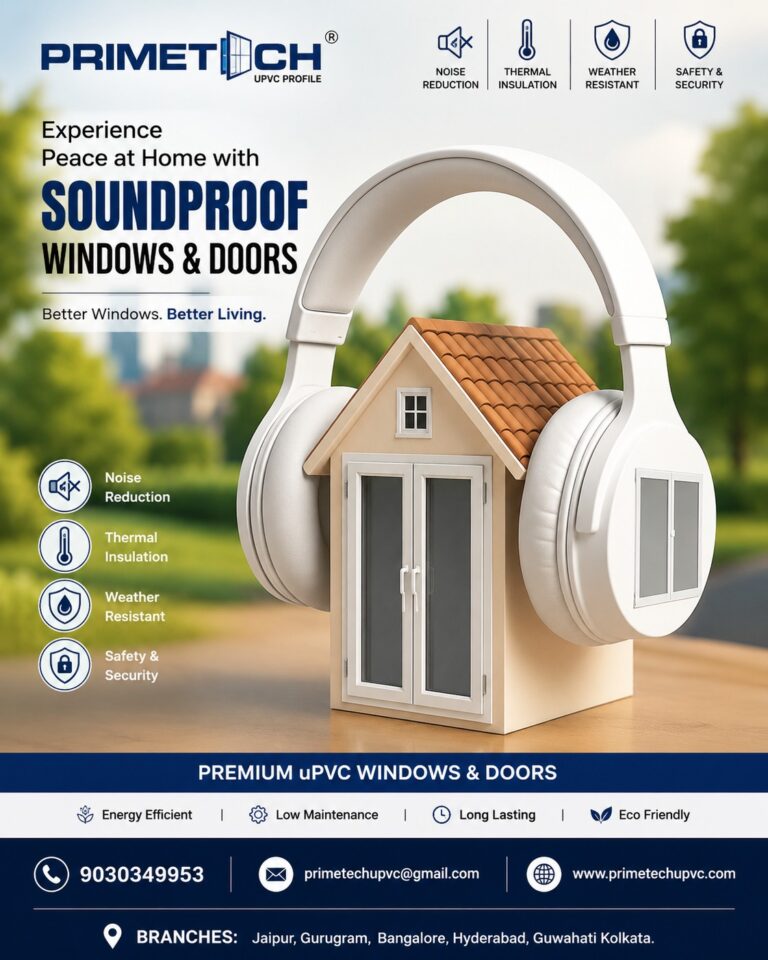 Customized uPVC Door Solutions in Jaipur | PRIMETECH