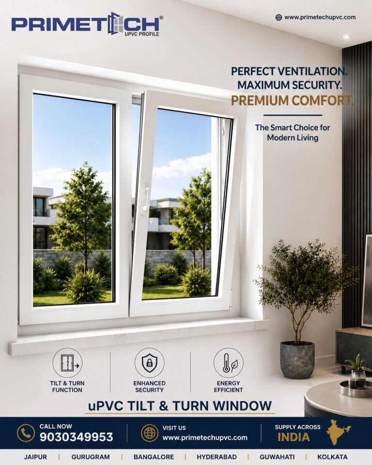 Premium Quality uPVC Windows for Apartments in Kolkata | PRIMETECH
